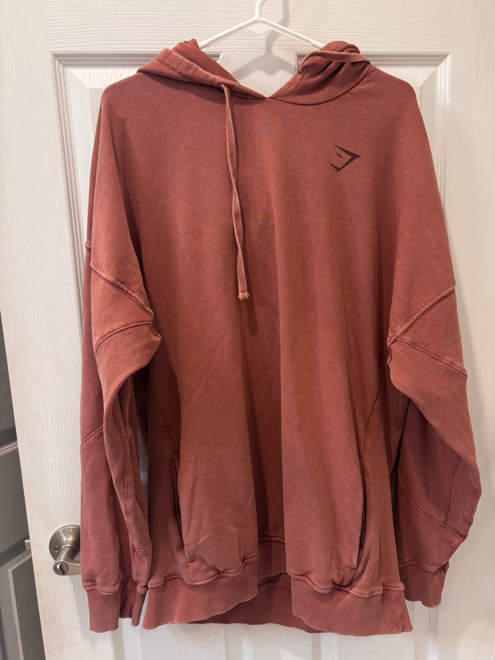 Gymshark Power Washed Hoodie Rose Brown